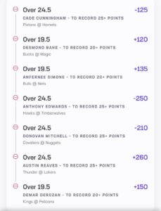 Club 520 Picks 2/9