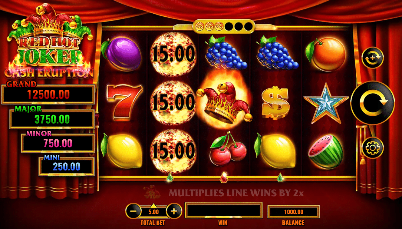Cash Eruption Red Hot Joker