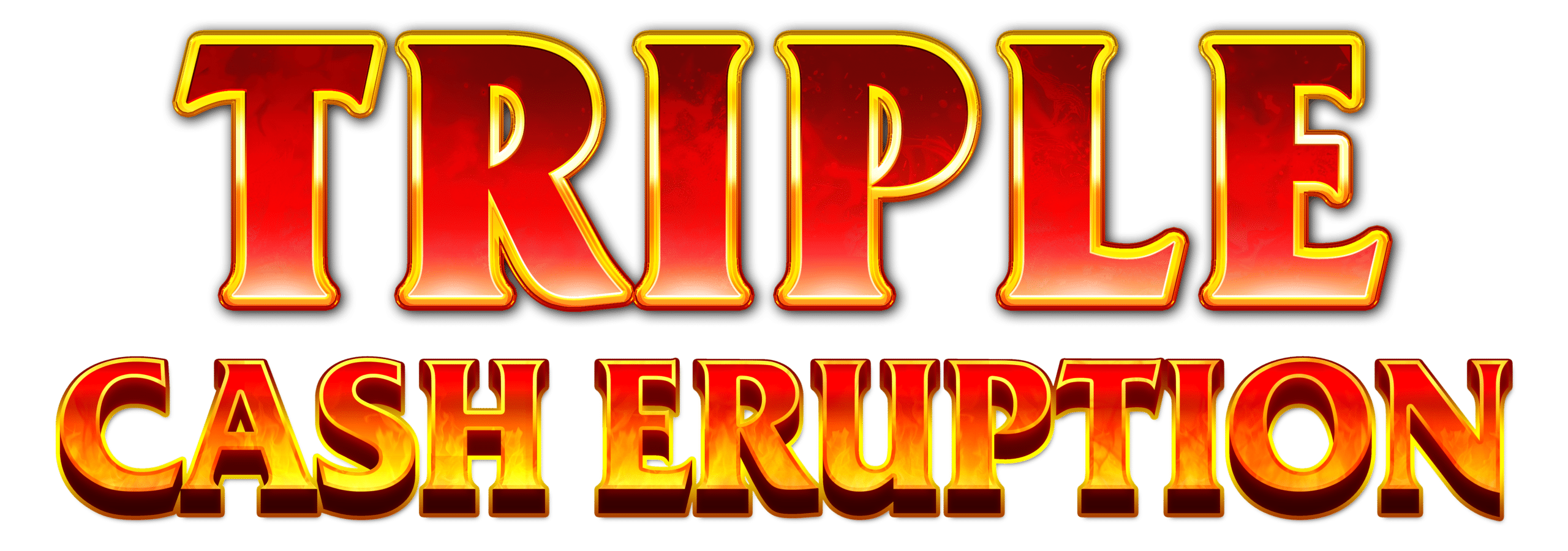 Triple Cash Eruption Logo powered by Past Motor Racing at Hard Rock Bet