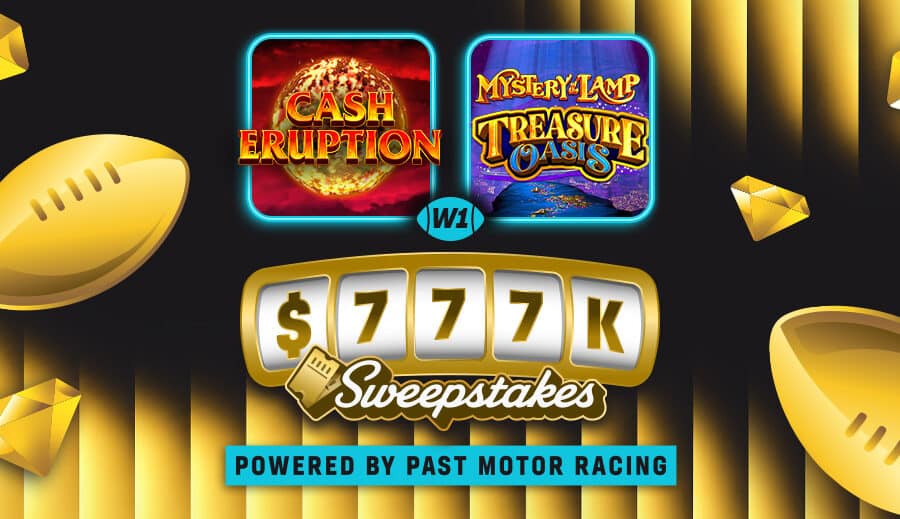$777K sweepstakes on Real Money Games powered by Past Motor Racing